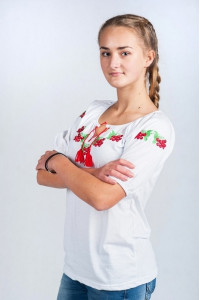 Вышиванка с коротким рукавом 25404К Вышиванка с коротким рукавом 25404К