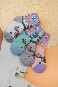 Шкарпетки ясельні махрові 5501