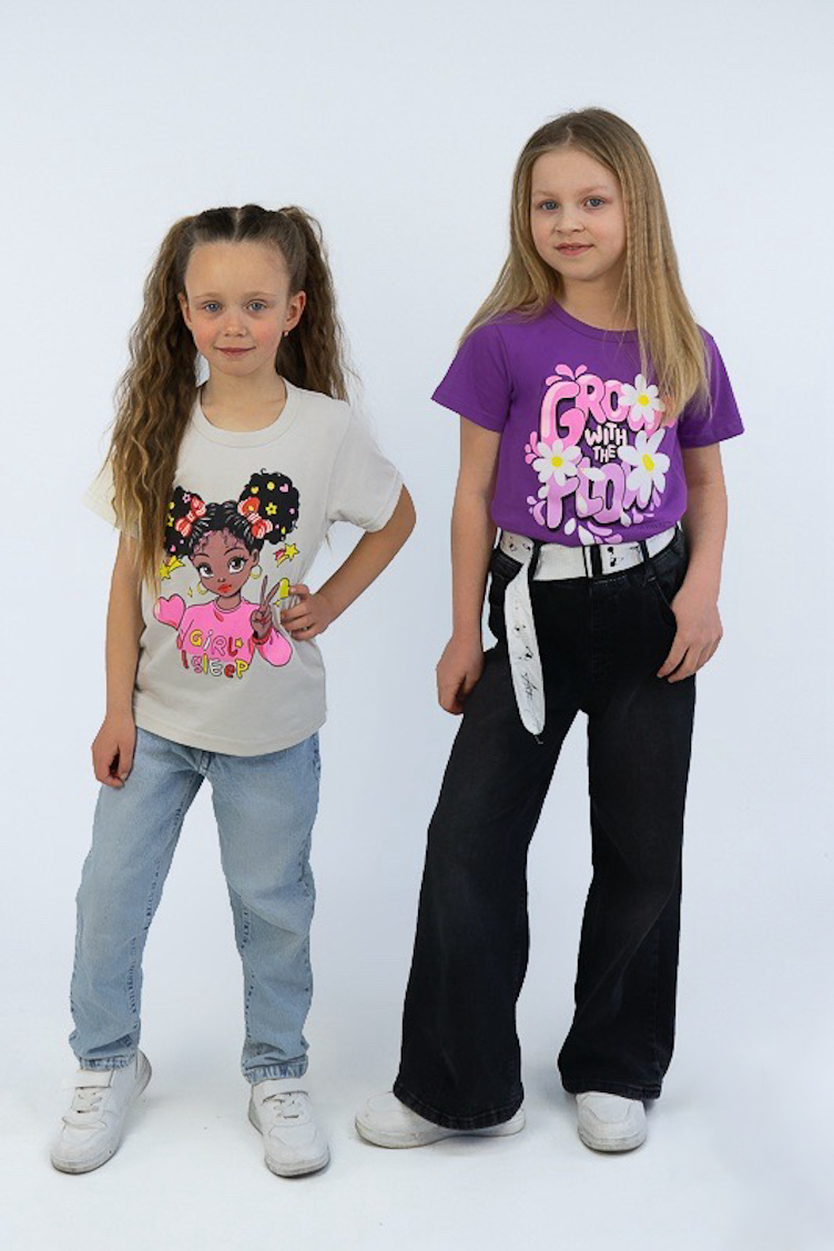 Футболка для дівчаток 1402Д