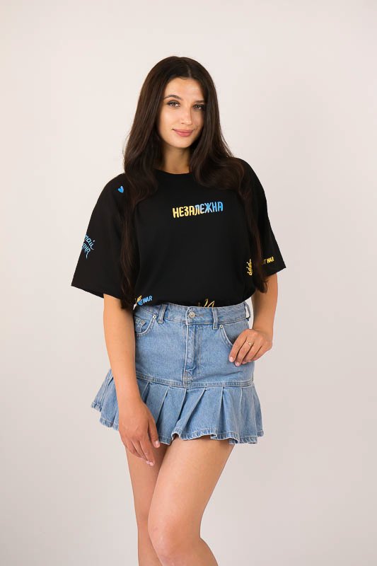 Футболка жіноча "Оversize" 150-1284Н