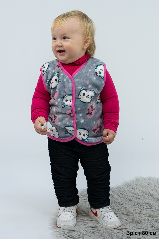 Жилетка для дівчаток 21121