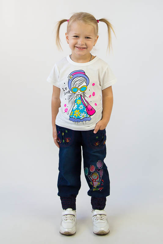 Джинси для дівчаток 503-053