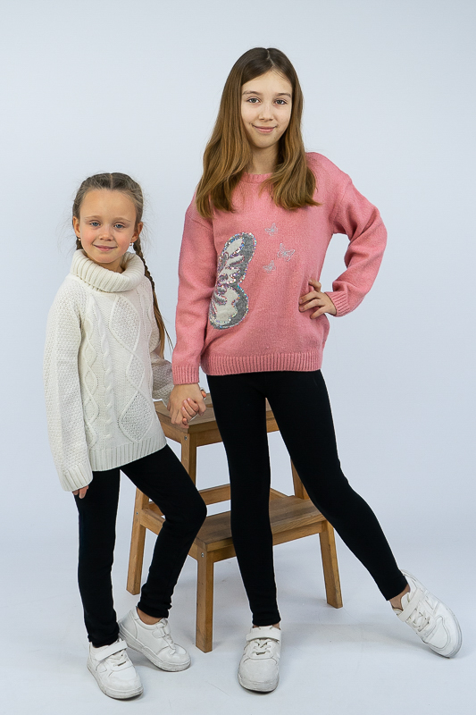 Лосини утеплені для дівчаток 750-007