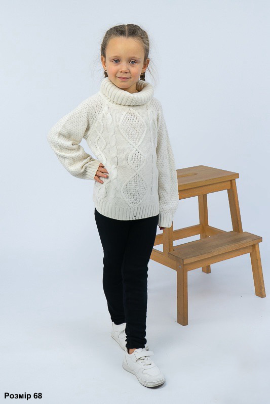 Лосини утеплені для дівчаток 750-007